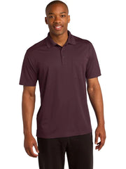 Sport-Tek Micropique Sport-Wick Pocket Polo with custom logo embroidery