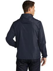 Sport-Tek Packable Anorak with custom logo embroidery
