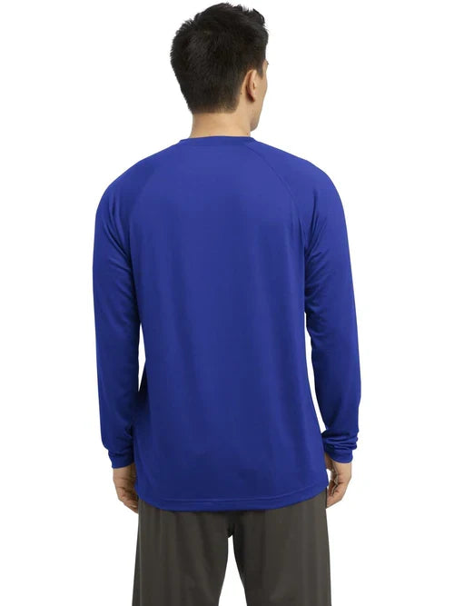 Sport-Tek Long Sleeve Ultimate Performance Crew with custom logo embroidery