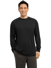 Sport-Tek Long Sleeve Ultimate Performance Crew with custom logo embroidery