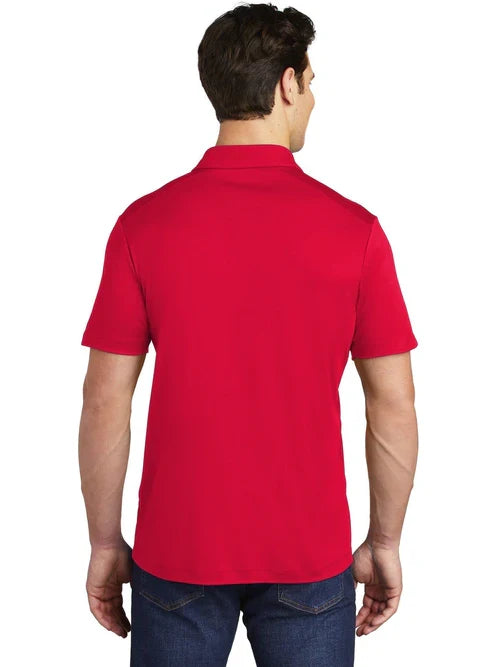 Sport-Tek Posi-UV Pro Polo with custom logo embroidery