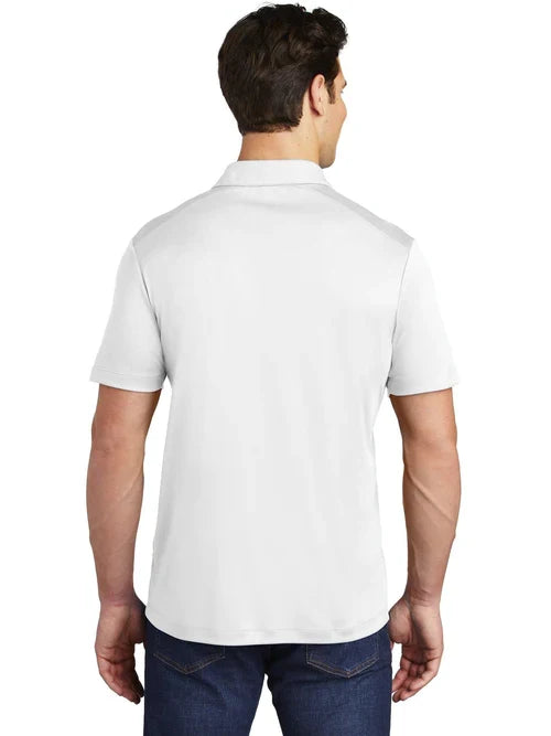 Sport-Tek Posi-UV Pro Polo with custom logo embroidery