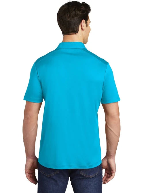 Sport-Tek Posi-UV Pro Polo with custom logo embroidery