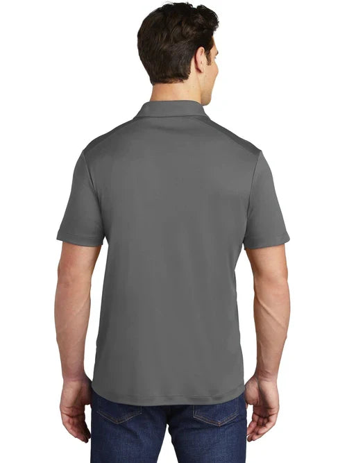 Sport-Tek Posi-UV Pro Polo with custom logo embroidery