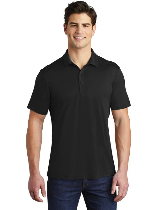Sport-Tek Posi-UV Pro Polo with custom logo embroidery