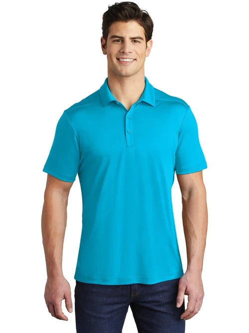 Sport-Tek Posi-UV Pro Polo with custom logo embroidery
