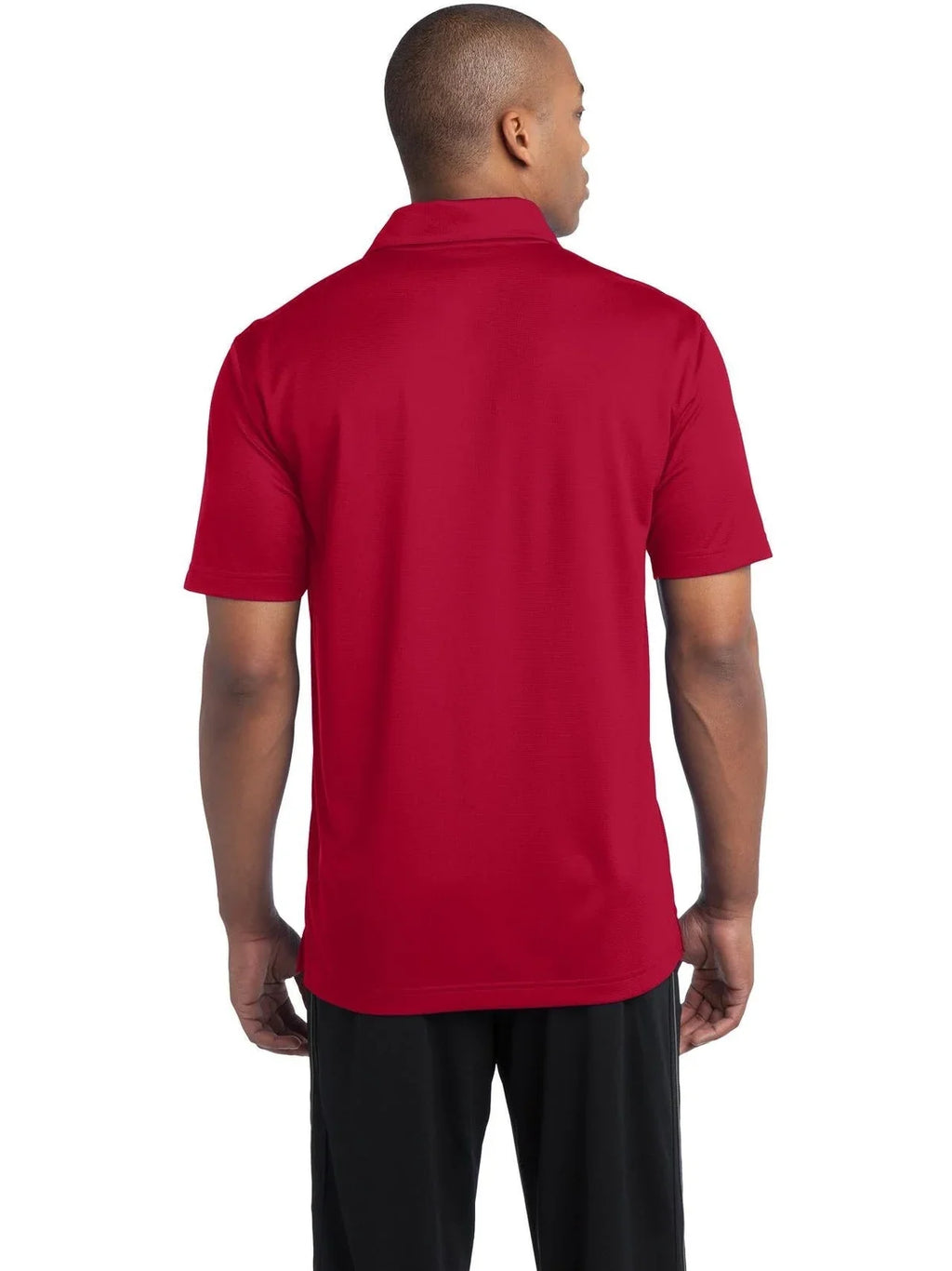 Sport-Tek PosiCharge Active Textured Polo with custom logo embroidery