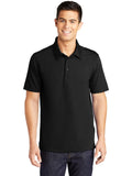 Sport-Tek PosiCharge Active Textured Polo with custom logo embroidery