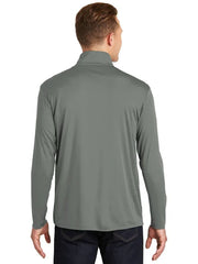 Sport-Tek PosiCharge Competitor 1/4-Zip Pullover with custom logo embroidery