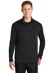 Sport-Tek PosiCharge Competitor 1/4-Zip Pullover with custom logo embroidery