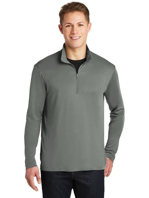 Sport-Tek PosiCharge Competitor 1/4-Zip Pullover with custom logo embroidery