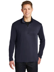 Sport-Tek PosiCharge Competitor 1/4-Zip Pullover with custom logo embroidery