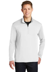 Sport-Tek PosiCharge Competitor 1/4-Zip Pullover with custom logo embroidery