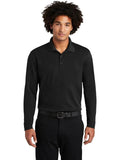 Sport-Tek PosiCharge RacerMesh Long Sleeve Polo with custom logo embroidery