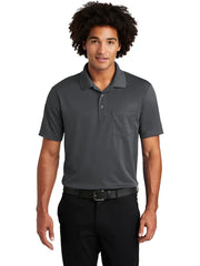 Sport-Tek PosiCharge RacerMesh Pocket Polo with custom logo embroidery