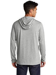 Sport-Tek PosiCharge Tri-Blend Wicking Long Sleeve Hoodie with custom logo embroidery