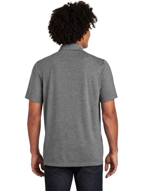 Sport-Tek PosiCharge Tri-Blend Wicking Polo with custom logo embroidery