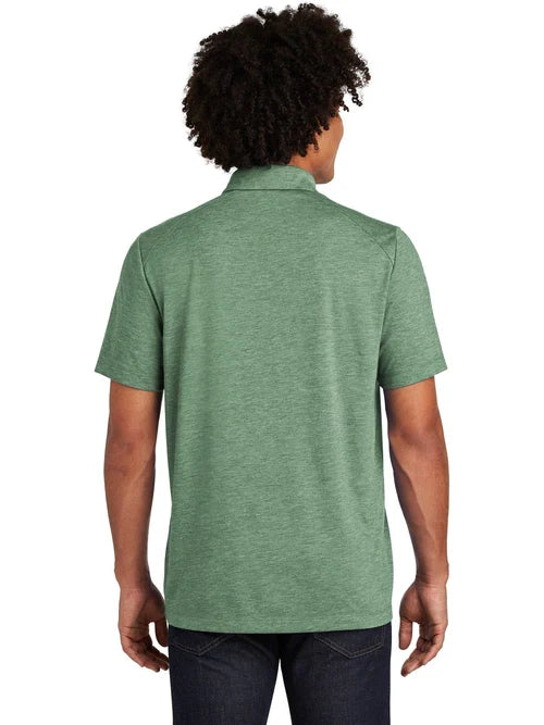 Sport-Tek PosiCharge Tri-Blend Wicking Polo with custom logo embroidery