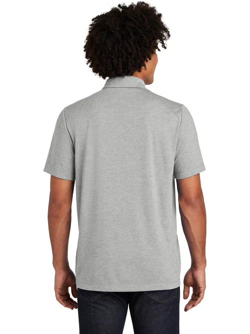 Sport-Tek PosiCharge Tri-Blend Wicking Polo with custom logo embroidery