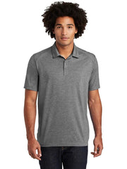 Sport-Tek PosiCharge Tri-Blend Wicking Polo with custom logo embroidery