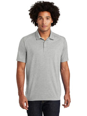 Sport-Tek PosiCharge Tri-Blend Wicking Polo with custom logo embroidery