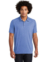 Sport-Tek PosiCharge Tri-Blend Wicking Polo with custom logo embroidery