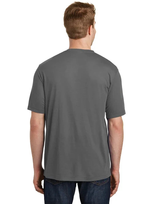 Sport-Tek PosiCharge Competitor Cotton Tee with custom logo embroidery