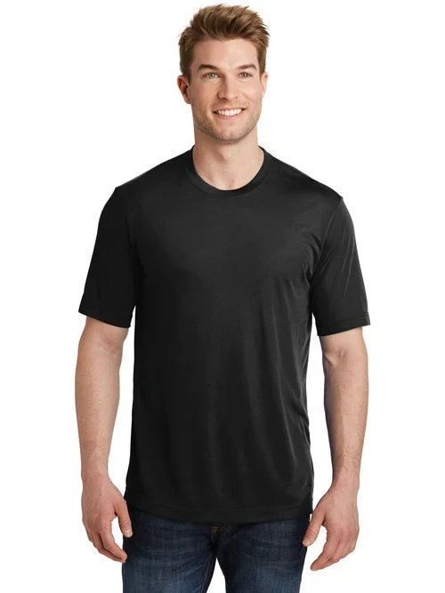 Sport-Tek PosiCharge Competitor Cotton Tee with custom logo embroidery
