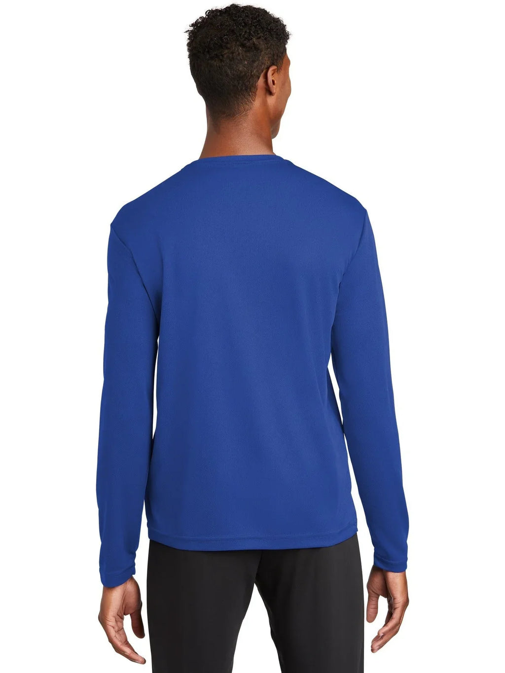 Sport-Tek PosiCharge RacerMesh Long Sleeve Tee with custom logo embroidery