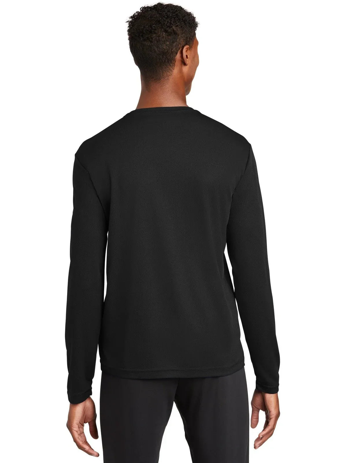 Sport-Tek PosiCharge RacerMesh Long Sleeve Tee with custom logo embroidery