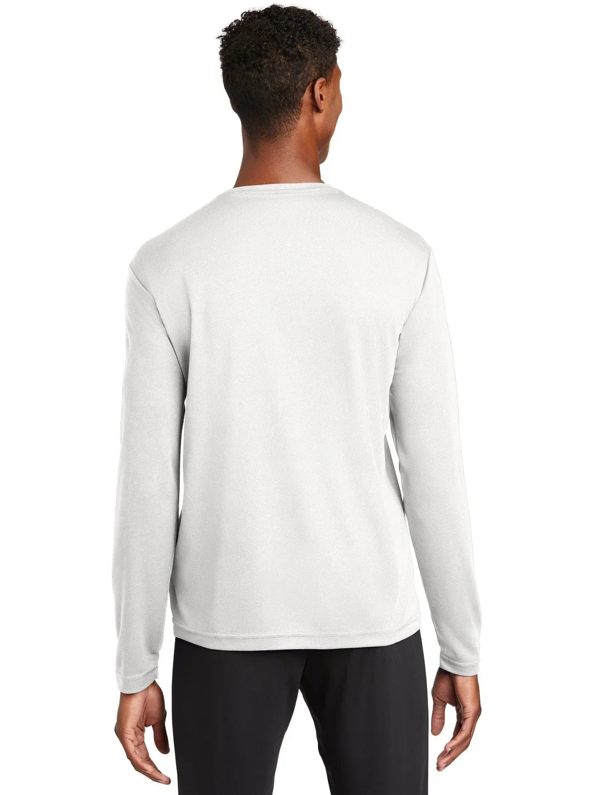Sport-Tek PosiCharge RacerMesh Long Sleeve Tee with custom logo embroidery