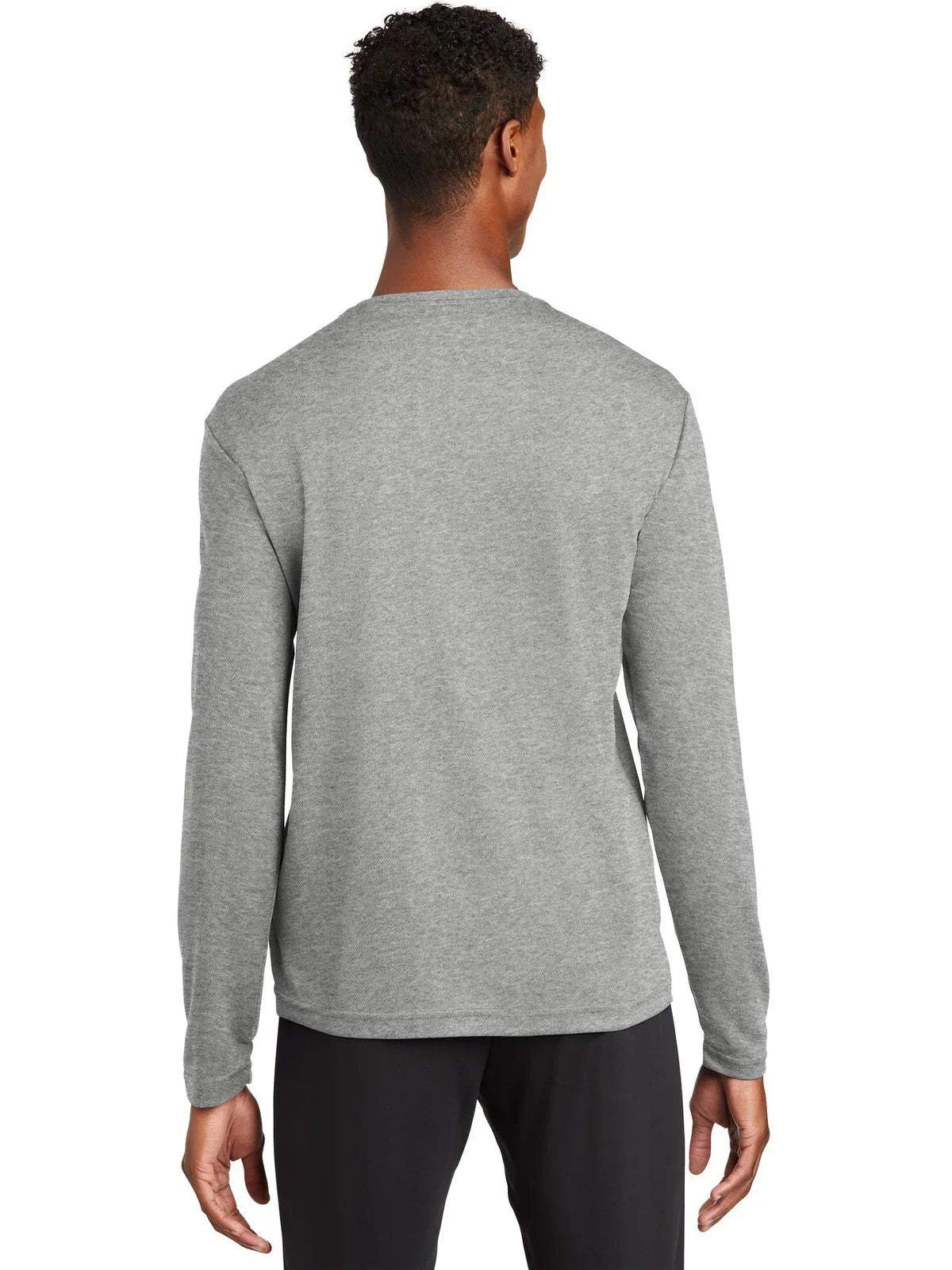Sport-Tek PosiCharge RacerMesh Long Sleeve Tee with custom logo embroidery