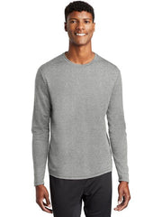 Sport-Tek PosiCharge RacerMesh Long Sleeve Tee with custom logo embroidery
