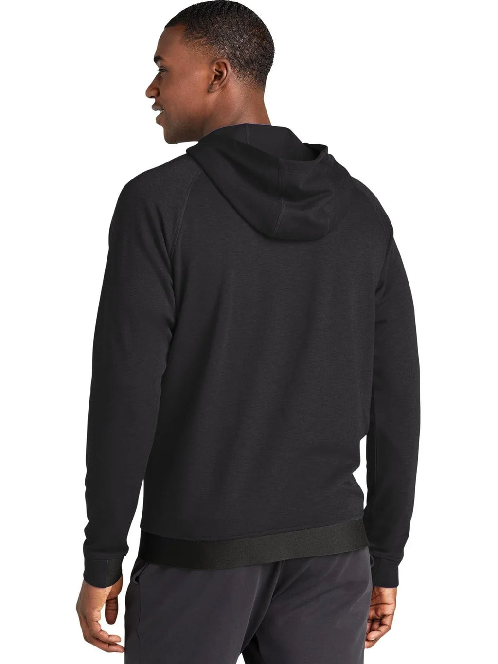 Sport-Tek PosiCharge Strive Hooded Full-Zip with custom logo embroidery