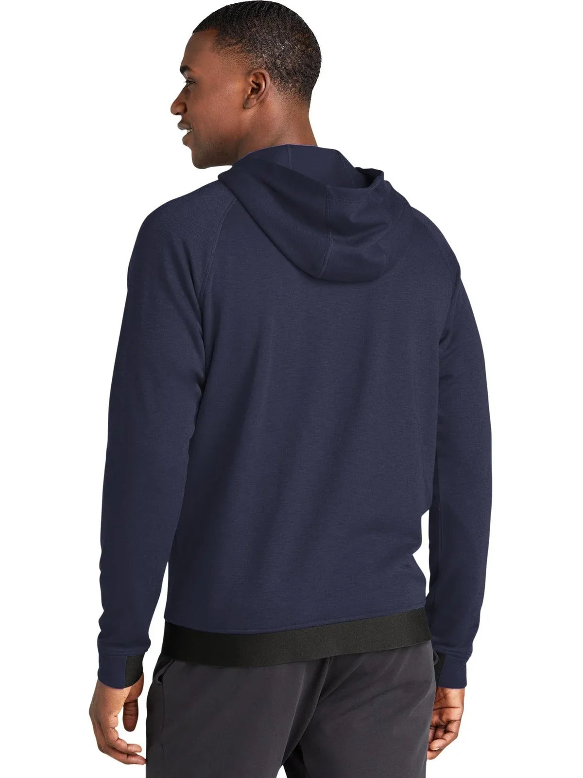 Sport-Tek PosiCharge Strive Hooded Full-Zip with custom logo embroidery