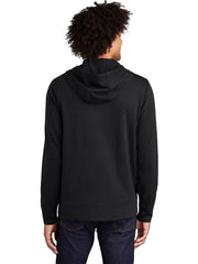 Sport-Tek PosiCharge  Tri-Blend Wicking Fleece Full-Zip Hooded Jacket with custom logo embroidery
