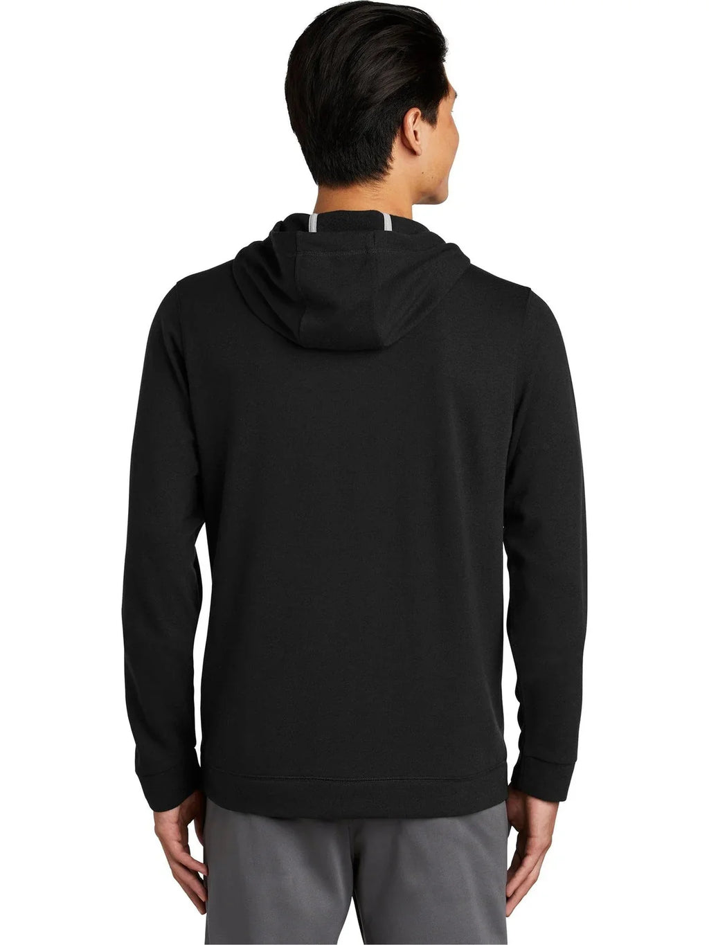 Sport-Tek PosiCharge Tri-Blend Wicking Fleece Hooded Pullover with custom logo embroidery