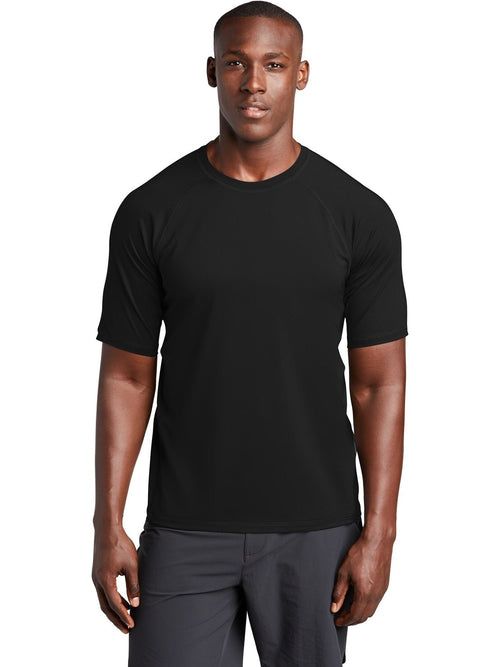 Sport-Tek  Rashguard Tee with custom logo embroidery
