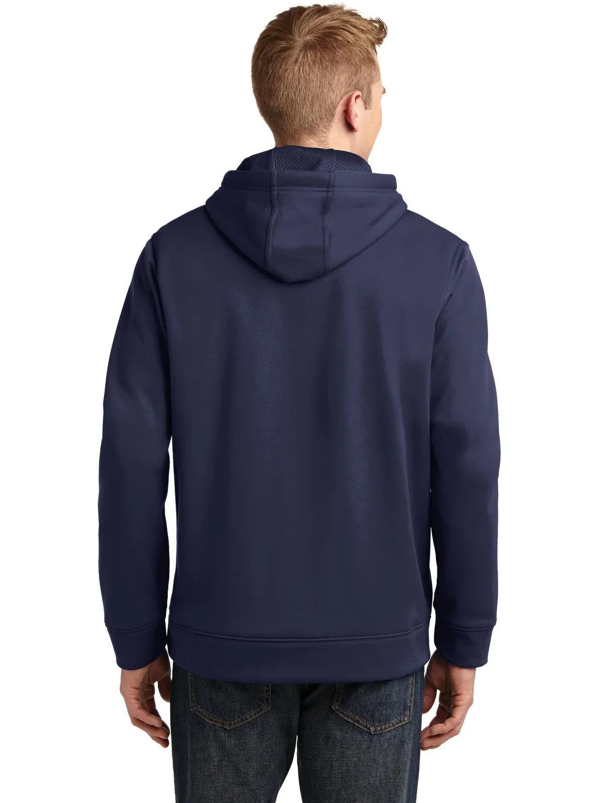 Sport-Tek Repel Fleece Hooded Pullover with custom logo embroidery