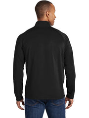 Sport-Tek Sport-Wick Stretch 1/4-Zip Pullover with custom logo embroidery