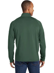 Sport-Tek Sport-Wick Stretch 1/4-Zip Pullover with custom logo embroidery