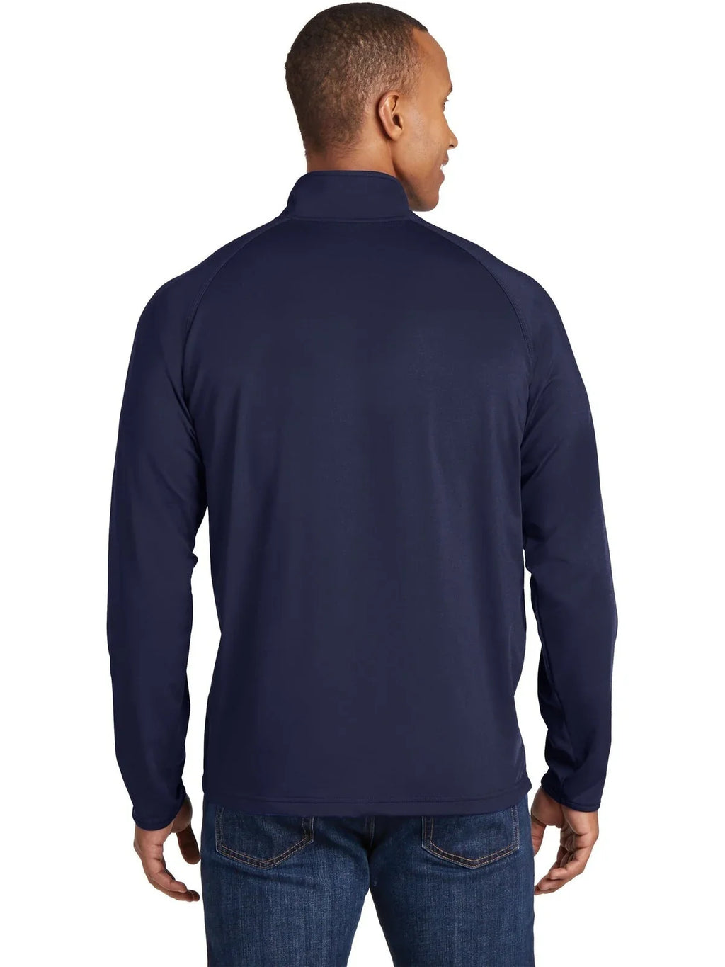 Sport-Tek Sport-Wick Stretch 1/4-Zip Pullover with custom logo embroidery