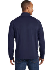 Sport-Tek Sport-Wick Stretch 1/4-Zip Pullover with custom logo embroidery