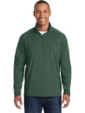 Sport-Tek Sport-Wick Stretch 1/4-Zip Pullover with custom logo embroidery
