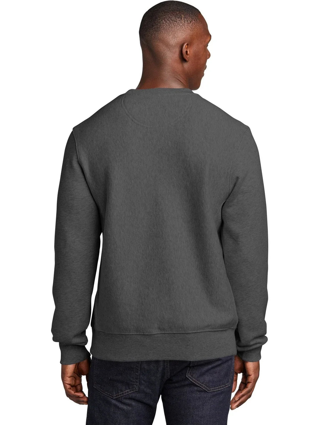 Sport-Tek Super Heavyweight Crewneck Sweatshirt with custom logo embroidery