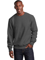 Sport-Tek Super Heavyweight Crewneck Sweatshirt with custom logo embroidery