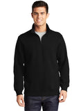 Sport-Tek Tall 1/4-Zip Sweatshirt with custom logo embroidery