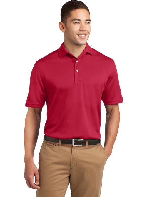 Sport-Tek Tall Dri-Mesh Polo with custom logo embroidery