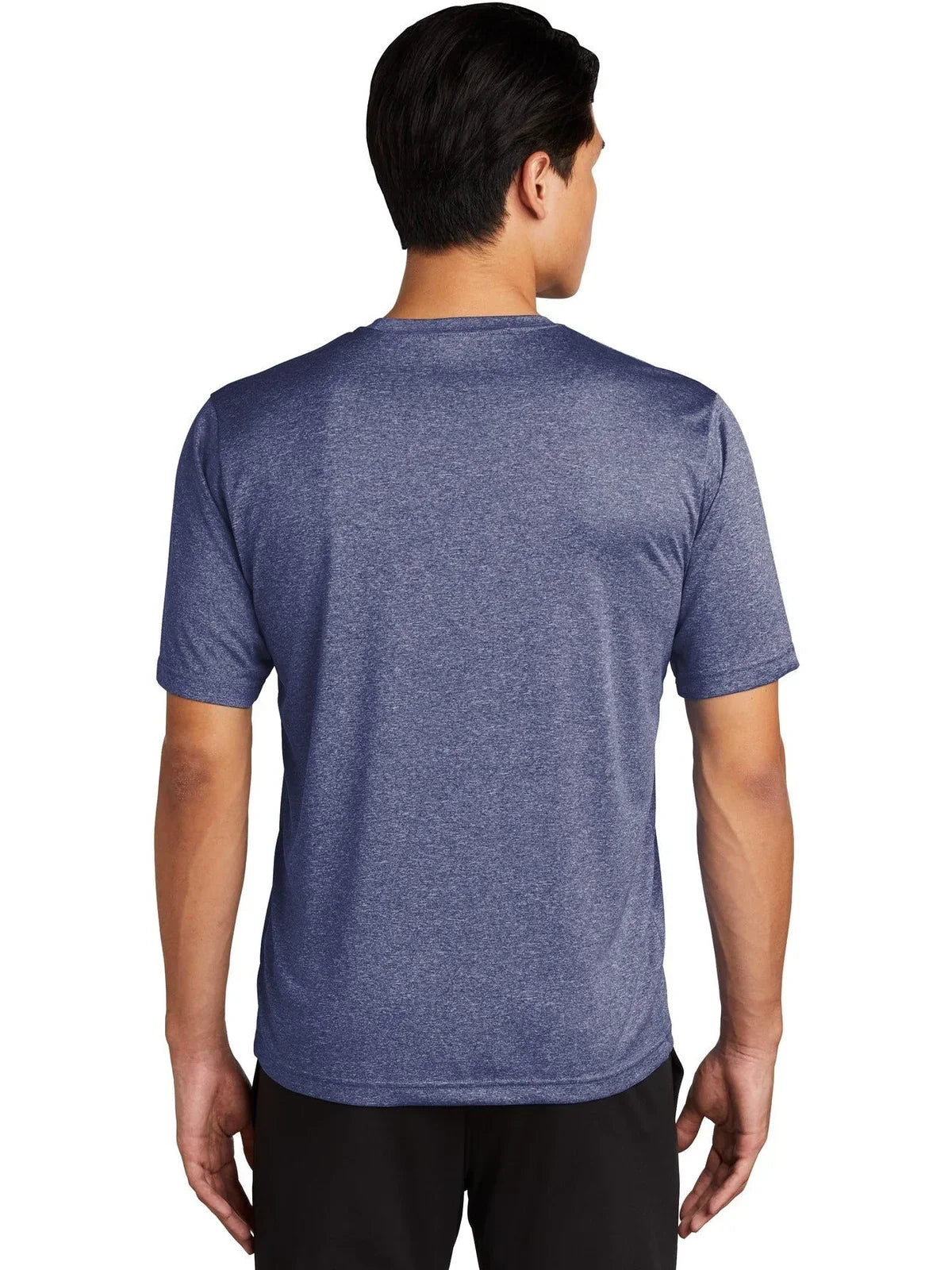 Sport-Tek Heather Contender Tee with custom logo embroidery