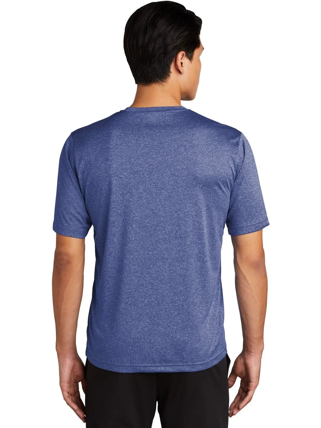 Sport-Tek Heather Contender Tee with custom logo embroidery